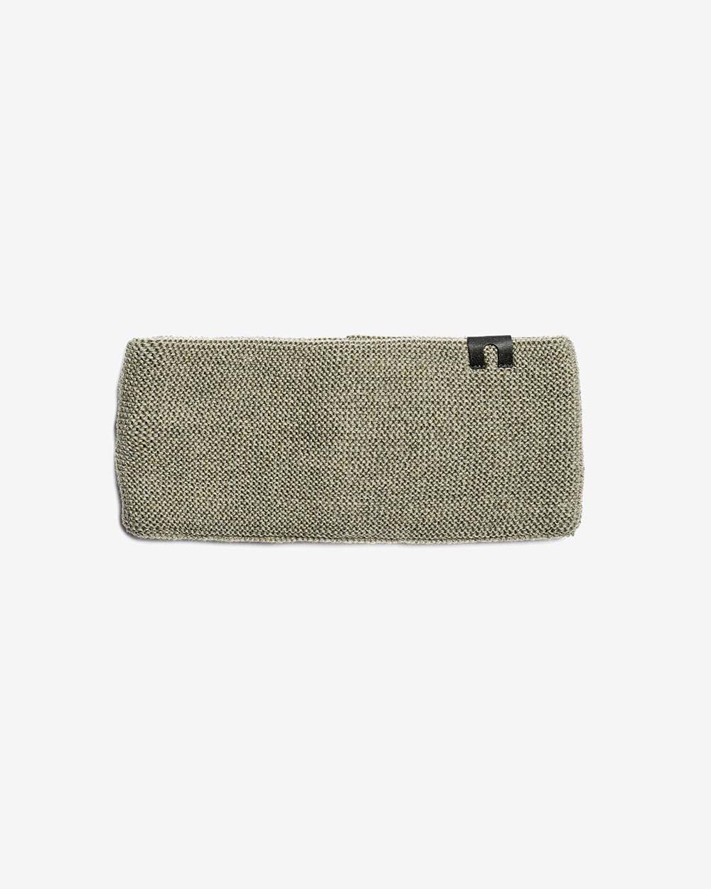 Merino Thin Stirnband von HAE in Grün