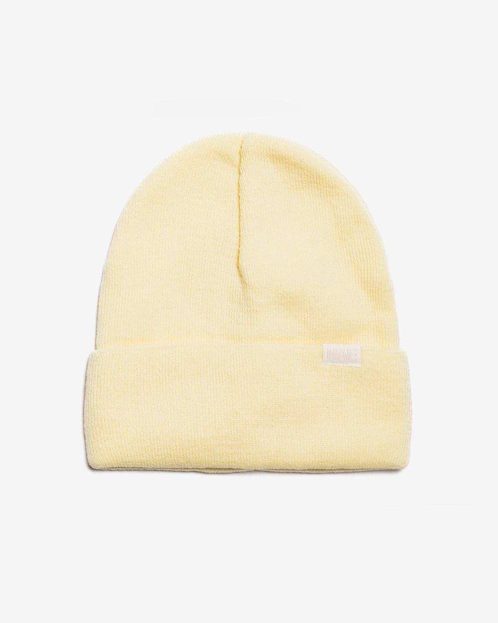 Gelbe Adventurer Beanie aus warmen Acryl