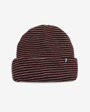 HAE Mütze Beanie Peakbagger Rot Grau