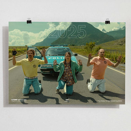 Tschugger wall calendar 2025 A3 | Tschugger