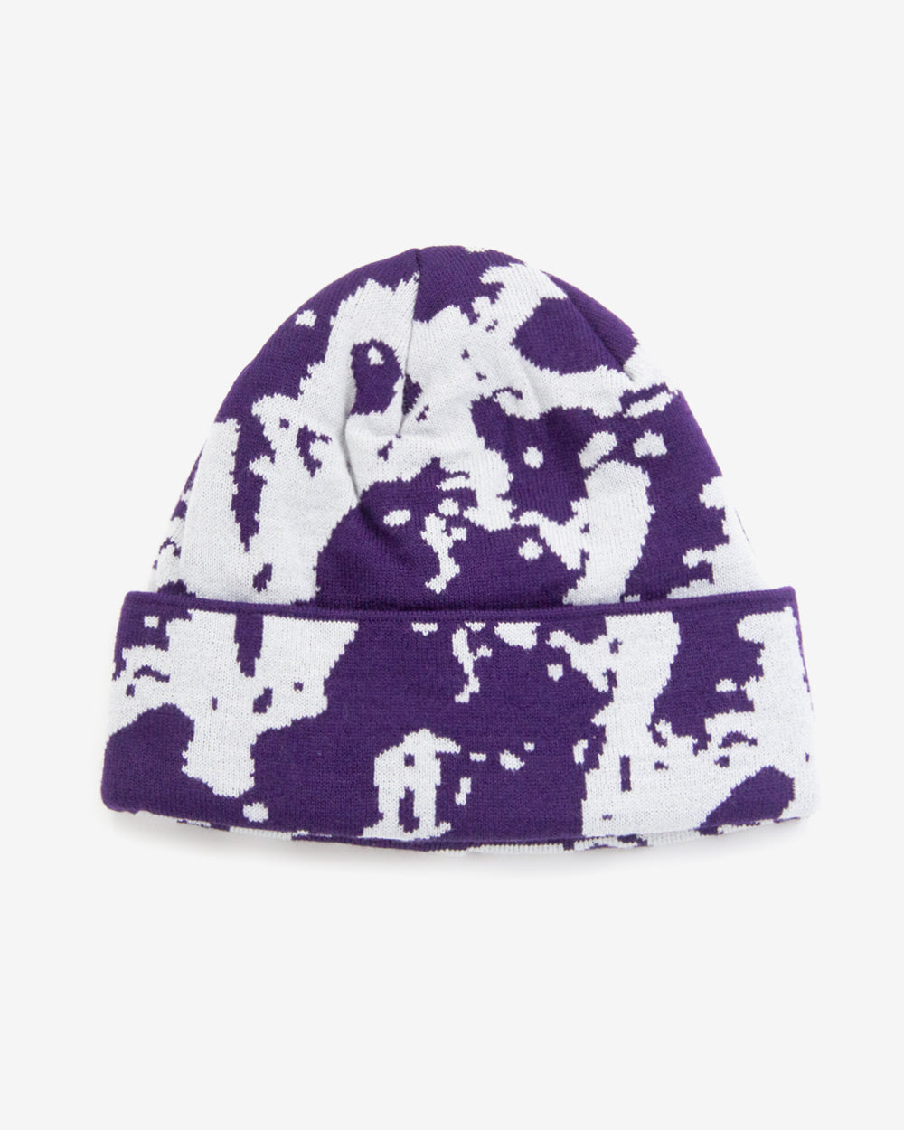 Gemustertes Beanie mit Violet von HAE