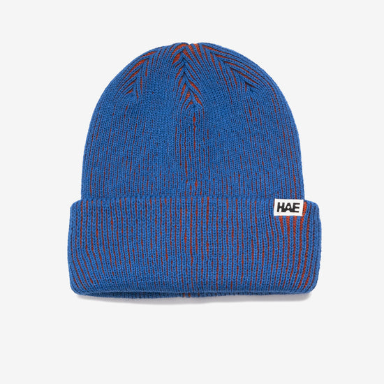 HAE Trailblazer Mütze in Blau/Orange – Bestseller Beanie aus 100% Acryl