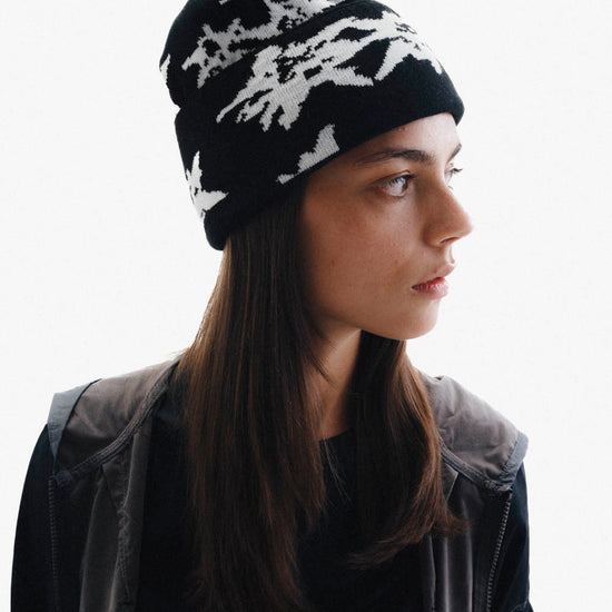 HAE Edelweiss Mütze in schwarz