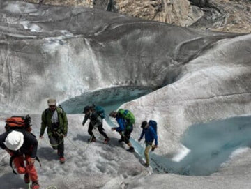 Tageswanderung auf dem grössten Gletscher der Alpen