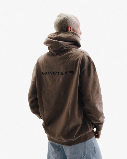HAE Essentials Hoodie "Raised by the Alps"