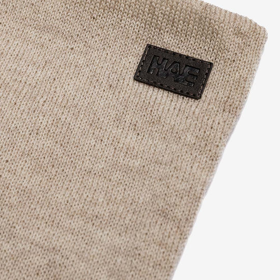 Detailansicht vom Kunstlederpatch