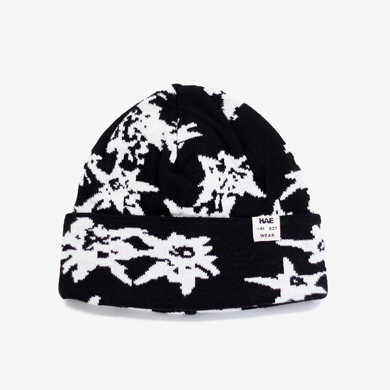 HAE Edelweiss Beanie schwarz