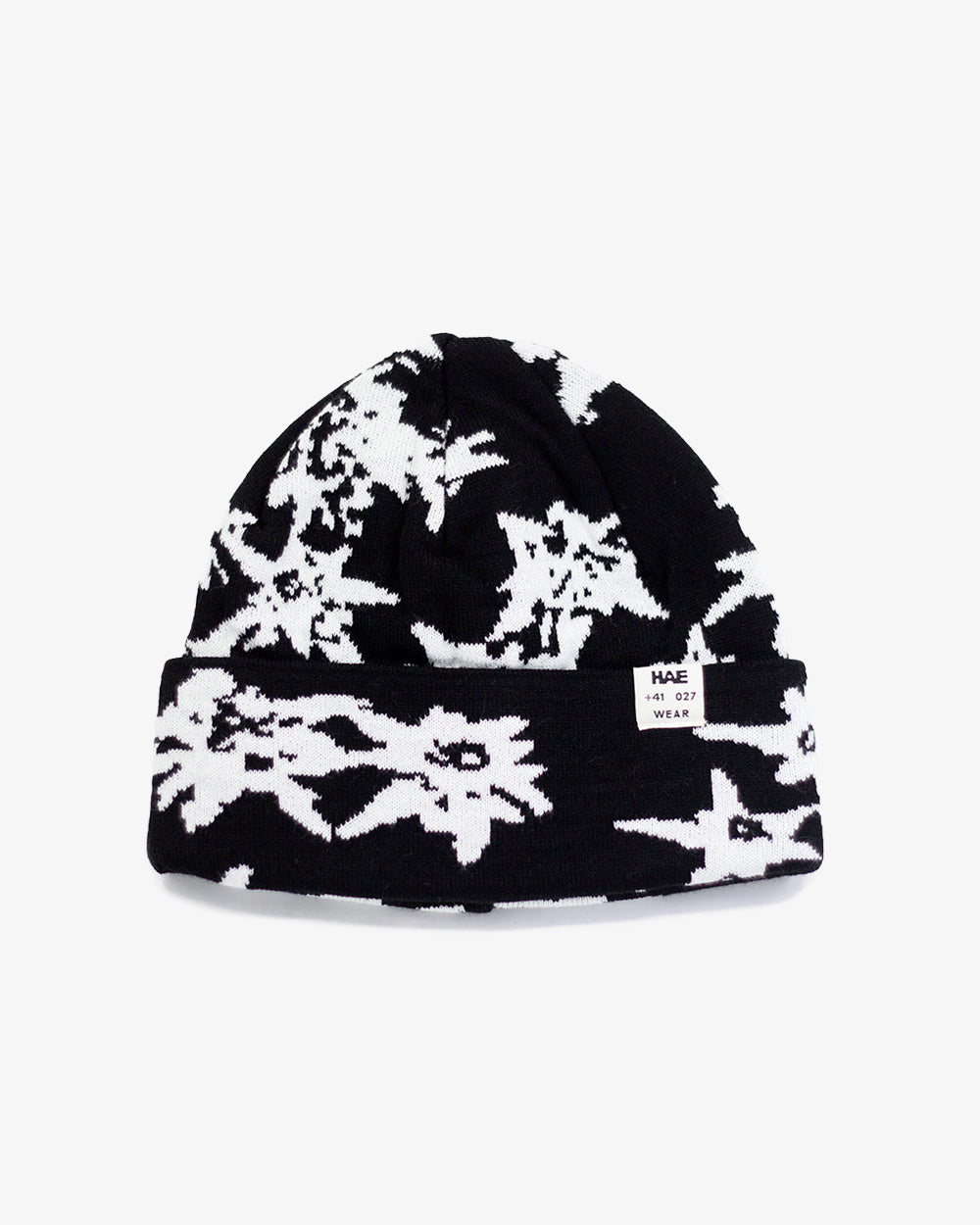 HAE Edelweiss Beanie schwarz