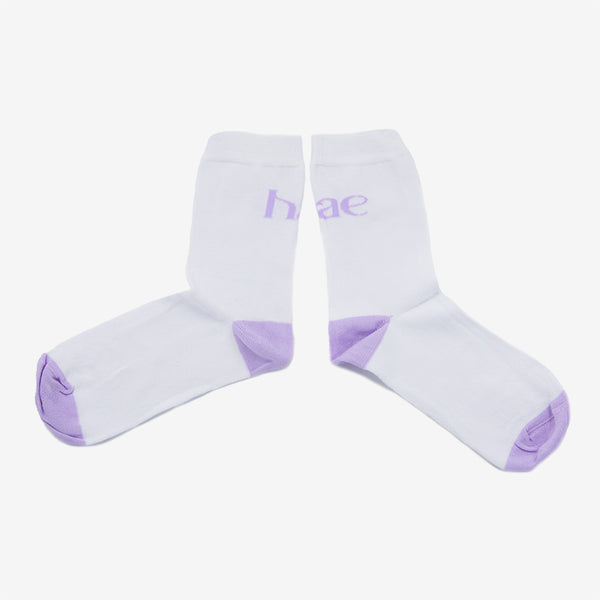 Socken Simple Lila lang 3er Set